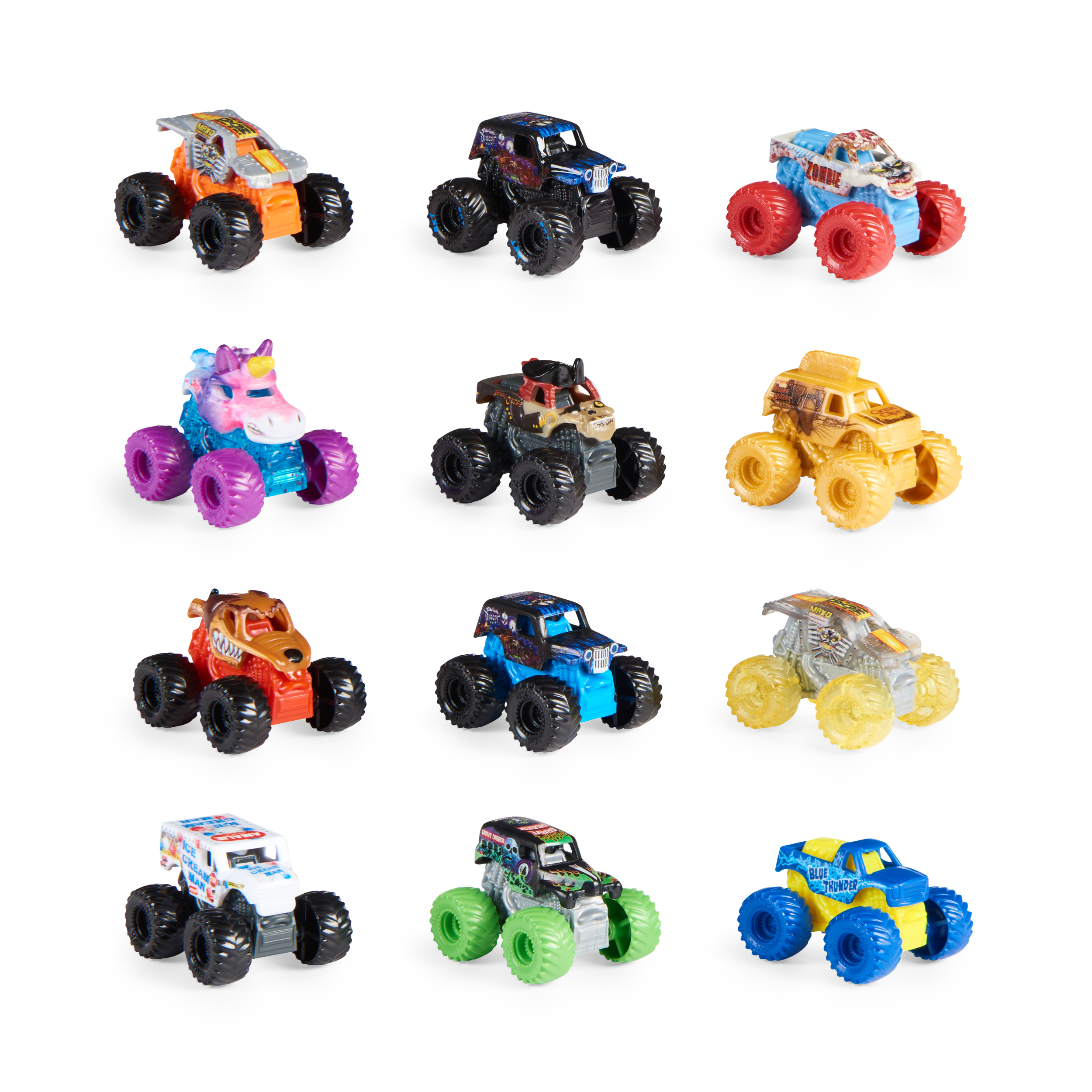 Monster Jam, Official Mini Mystery Collectible Monster Truck (Styles May Vary), 1:87 Scale, Kids Toys for Boys and Girls Ages 3+