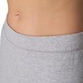 thumbnail image 3 of Hanes Womens ComfortSoft EcoSmart Open Leg Fleece Sweatpants, XL, Light Steel, 3 of 6