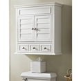 thumbnail image 2 of Pemberly Row Armoire à Pharmacie Blanche avec Tiroir de Rangement, Blanc, 2 of 8