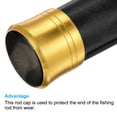 thumbnail image 5 of Unique Bargains 18mm Dia Plastic Fishing Rod End Cup Protector, 5 Pack, 5 of 5