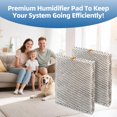 thumbnail image 4 of aliveair 35 GA35 Replacement Humidifier Water Panel Evaporator Compatible with Aprilaire H635EZ1A 4839 Kit Filter or 560 568 600, 4 of 9