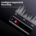 thumbnail image 4 of aigo R6911 Digital Voice Recorder with 32GB Storage, 0.96 Inch TFT Screen, Capacitive Dual Microphones, Support for One-Key Recording, Lossless Recording, Segment Recording and Music Playback, 300mAh, 4 of 6