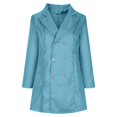 thumbnail image 3 of Manteau de Mode pour Femmes Col en V Imprimé Veste à Manches Longues Cardigan Décontracté, 3 of 7