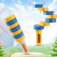 thumbnail image 4 of YiJuHui 2pcs Wooden Dexterity Puzzle Stacking Game - Skill Development Focus Toy for Family Party Games & Classroom Activities, 4 of 4