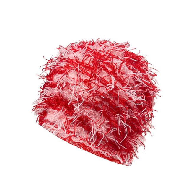 LinYooLi Cross Border New Hot Selling Monkey Hair Hat Embroidery Meets Logo Autumn And Winter Warm Knitted Hat Hair