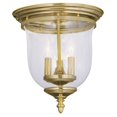 thumbnail image 1 of Livex Legacy Ceiling Mount in Polished Brass, 1 of 4