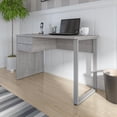thumbnail image 3 of Petite table de Bureau 48L avec Patte de Métal en U Solay de Bestar, gris platine, 3 of 5