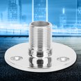 thumbnail image 1 of Dioche Haute Dureté Polissage Uniforme Processus Rigoureux Base d'Antenne Ronde, Support d'Antenne Fileté Mâle, pour Accessoires de Bateau de Montage de Base, 1 of 8
