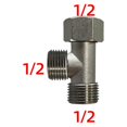 thumbnail image 2 of Jinsinto 2pcs 3 Way Connector Valve Toilet Diverter Valve Adapter Flush Valve, 2 of 3