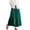 Green, variant on CFLVAEK Plus Size Womens Cotton Linen Culottes with Pockets Elastic Waist Yoga Pant Baggy High Rise Drawstring Trousers Casual Wide Leg Palazzo Pants