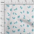 thumbnail image 2 of oneOone Viscose Chiffon Fabric Boots Fashion Fabric Prints by Yard 42 Inch Wide, 2 of 4