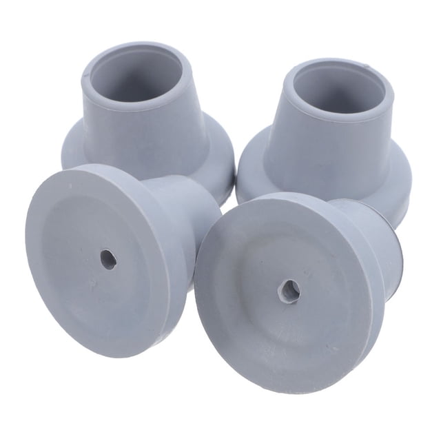 HLONK 4pcs Rubber Feet For Shower Chair Non-Slip Chair Leg Covers Replacement Feet Covers Cane Tips Furniture Leg Cover Bath Chair Rubber Tips