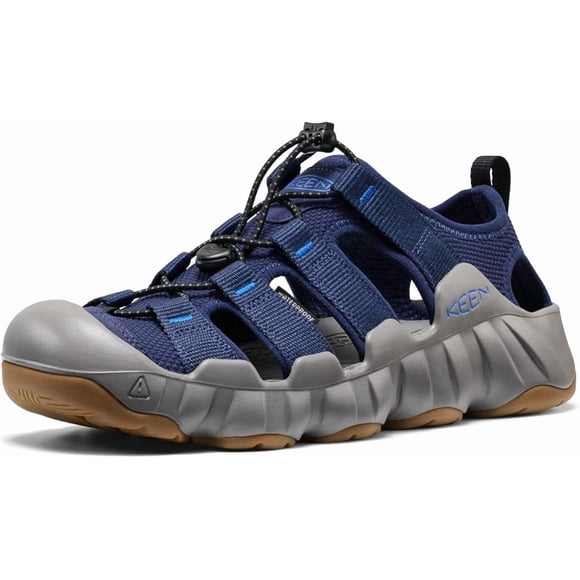 KEEN Men's Newport H2 Naval Academy/Steel Grey Toe Breathable Easy On Comfortable Hiking Sports Shoes
