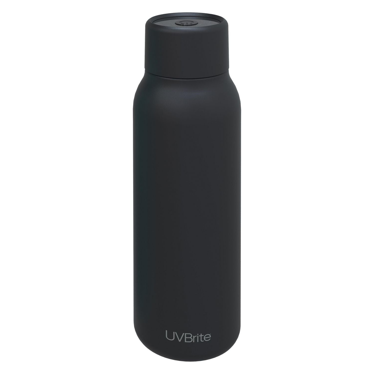 UVBrite Bouteille autonettoyante de 550 ml avec stérilisation UV-C, Noir
