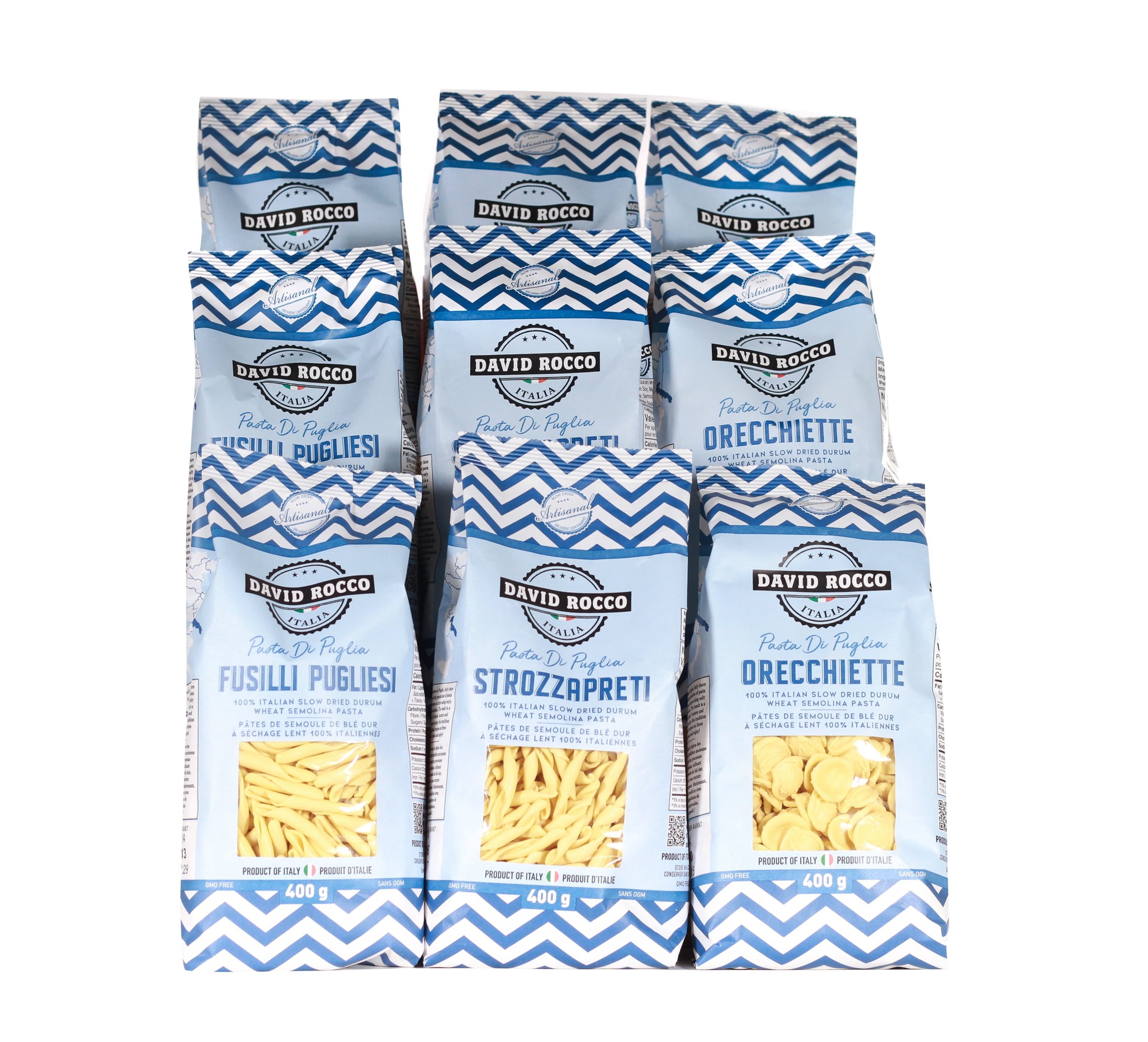 David Rocco 9pc Pasta Bundle