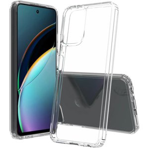 Clear Case for Motorola Moto G Play 2024, Aquaflex Semi-Flexible TPU [Shock Absorbing] Transparent Phone Cover