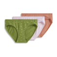 thumbnail image 1 of Jockey Bikini Extensible en Coton Biologique pour Femmes - Lot de 3, 1 of 5