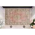 thumbnail image 4 of Blanton 2' x 3' Washable Accent Rug, Pink and Ivory, 4 of 7