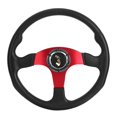 thumbnail image 2 of Filfeel Racing Steering Wheel 350mm/14in Racing Car Sport Steering Wheel Deep Dish 6 Bolts Universal Modified, 2 of 8