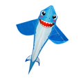 thumbnail image 4 of Almencla Cerf-Volant Requin Léger Facile à Voler pour Jardin Voyage Prairie Bleu, 4 of 8