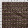 thumbnail image 3 of oneOone Polyester Lycra Fabric Leaves & Floral Block Print Fabric BTY 56 Inch Wide, 3 of 4