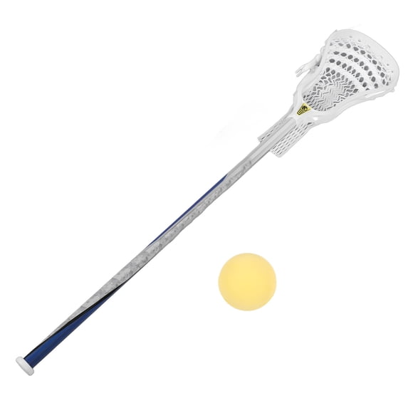 Ensemble de Bâton de Crosse, Ensemble de Bâton et Balle de Crosse 30 Po pour Garçon, Structure Robuste, Mini Bâton de Crosse Motorisé avec Balle, Queue Qui Ne Tombe Pas, Équipement de Joueur de Sports d'Équipe Extérieur