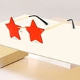 thumbnail image 3 of Stylish Rimless Star Sunglasses for Outdoor Activities and Fashionable Streetwear, 3 of 3