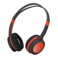 thumbnail image 1 of Casque avec Limitation de Volume à 85 dB, Protection Auditive, Écouteurs Filaires pour Enfants (Noir Rouge), 1 of 5