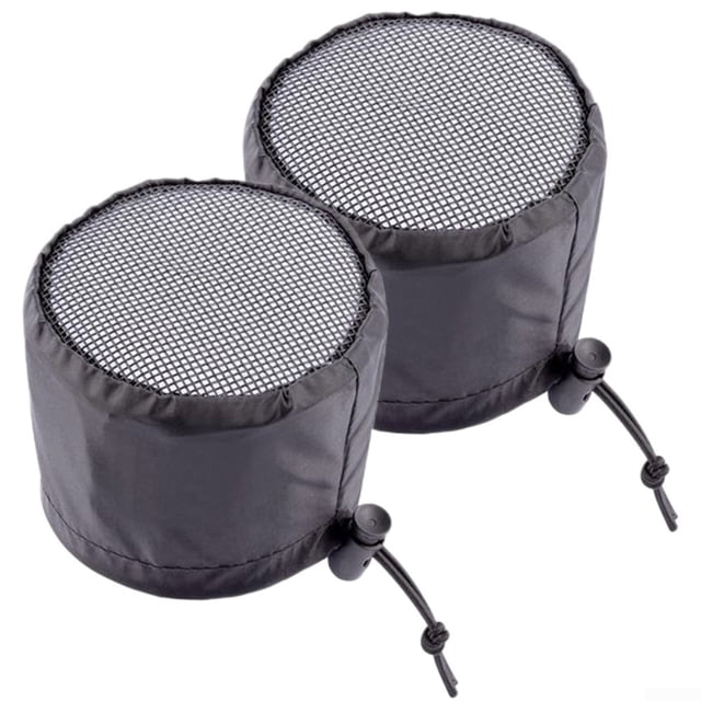 2Pcs Grow Tents Duct Filter Vent Cover with Elastic Band Fixed Buckles for Plant