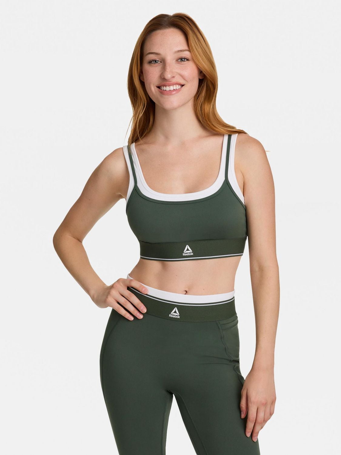 Reebok Soutien-Gorge Superposé Horizon Pour Femme