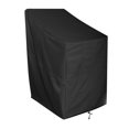 thumbnail image 3 of Chair Cover Waterproof Buckle Outdoor Seat Cover Foldable Oxford Cloth Patio Lounge Protector, 3 of 9