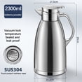 thumbnail image 1 of Stainless Steel Thermal Carafe With Lid, 1 of 3
