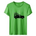 thumbnail image 1 of QIPOPIQ T-Shirts à Manches Courtes pour Femmes à Col Rond T-Shirts de la Saint-Patrick Hauts T-Shirt Shamrock T-Shirt Vert Tunique T-Shirts de la Journée St Patricks T-Shirt Tee T-Shirts de Noël pour les Fêtes T-Shirts Graphiques Aubaines, 1 of 4