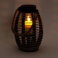 thumbnail image 4 of Truu Design, Lanterne ovale en rotin et bois, 4 of 4