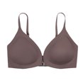thumbnail image 2 of LSLJS Ladies Traceless Comfortable No Steel Ring Breathable Gathering Front Opening Buckle Bra Woman Underwear, 2 of 6