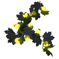 thumbnail image 1 of Wzzjkit Halloween USB Maple Leaf Eye Light String Ghost Festival Horror Mood Decoration Thanksgiving Small Light, 1 of 3