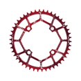thumbnail image 3 of Plateau de Vélo 104BCD Roue de Chaîne Anneau de Chaîne Rond de Bicyclette Roue de Guidage Pièces Rouge 46T, 3 of 9