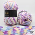 thumbnail image 4 of Colorful Hand Knitting 50g Knitting Crochet Milk Soft Baby Cotton Wool Yarn, 4 of 6