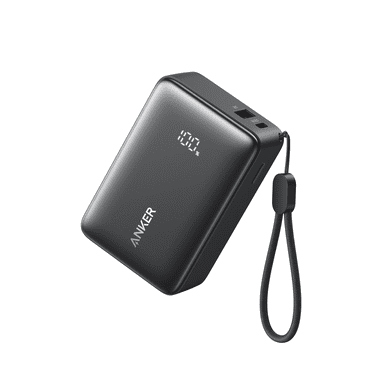 Anker ZOLO Power Bank , 5,000 mAh with 1 USB-C Port and 1 USB-A Port for up to 15W Charging