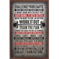 thumbnail image 1 of Challenge Your Limits Wall Poster, 14.725" x 22.375", 1 of 4
