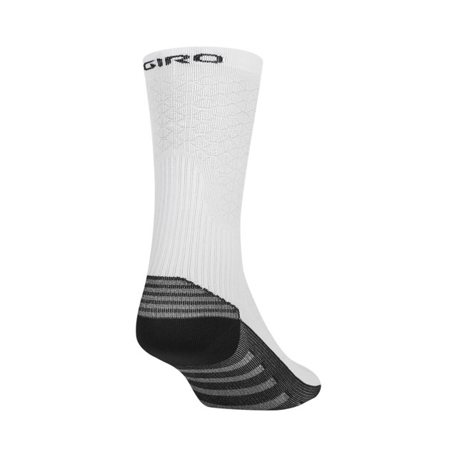 Giro HRc+ Grip Adult Unisex Cycling Socks - White (2022), Small