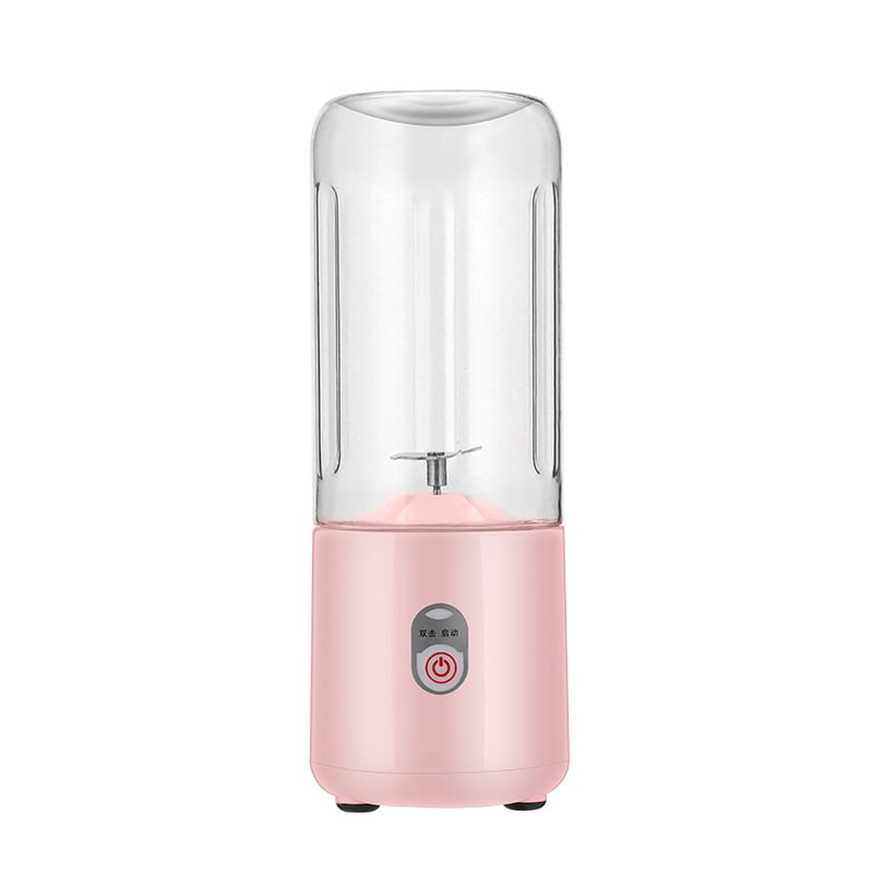 Jinsinto Portable Blender, 500ml, Mini Travel Bottle, Smoothie Blender, USB Rechargeable Portable Fruit Blender for Juices, Milkshakes and Smoothies