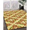 thumbnail image 3 of Ahgly Company Tapis d'Intérieur Lavable en Machine Carré Transitionnel Sedona Brun, 8 Pieds Carré, 3 of 7