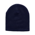 thumbnail image 1 of Knitted Cap Cuffless Beanie - Navy, 1 of 2