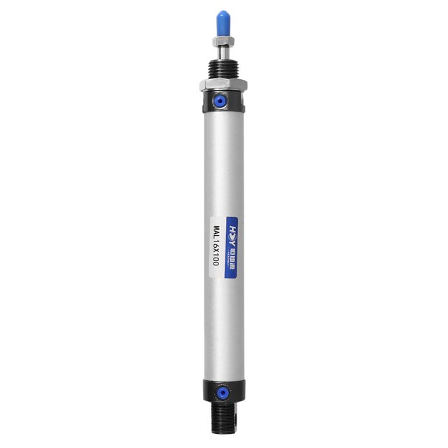 1Ensemble Cylindre d'Air Pneumatique Mini Double Action pour Traitement des Aliments Automatisation