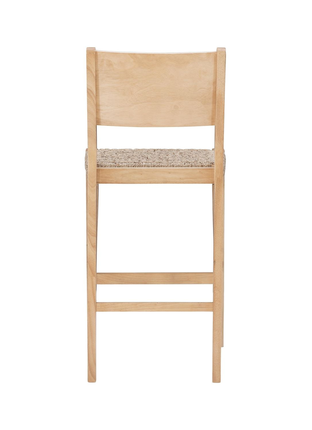 Tabouret de bar Parisi, Naturel (Lot de 2)