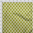 thumbnail image 4 of oneOone Polyester Spandex Light Green Fabric Geometric Dress Material Fabric Print Fabric By The Yard 56 Inch Wide, 4 of 5