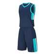 thumbnail image 3 of RXIRUCGD 2025 Vêtements d'Été pour Enfants Ensemble Décontracté à Manches Courtes et Col Rond avec Shorts Sports Respirant, 3 of 6