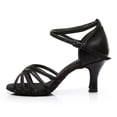 thumbnail image 1 of Kcodviy Chaussures de Danse Latine Femmes Sandales Pieds Nus pour Femmes Mariage Salsa Sandales de Danse de Salon Sandales Compensées pour Femmes Sandales de Bal Sandales pour Femmes, 1 of 4