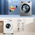 thumbnail image 3 of 4Pcs Anti Vibration Pads for Washing Machine, Stops Washer Dryer Moving, Prevents Noise, Vibration Transfer, Antivibration Stabilizer Support Feet Mat Suitable for Most Furniture (Increase1.8in), 3 of 17
